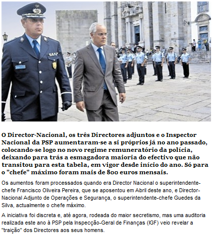 Directores da PSP aumentaram em segredo o seu salário.png