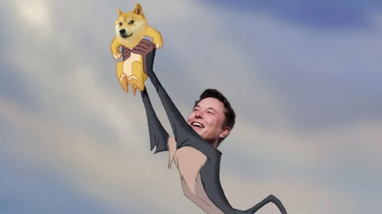 Elon Musk ao 3 twit sobre adorar a Dogecoin leva a um jump absurdo da crypto anedota com MCap de 65B$.png