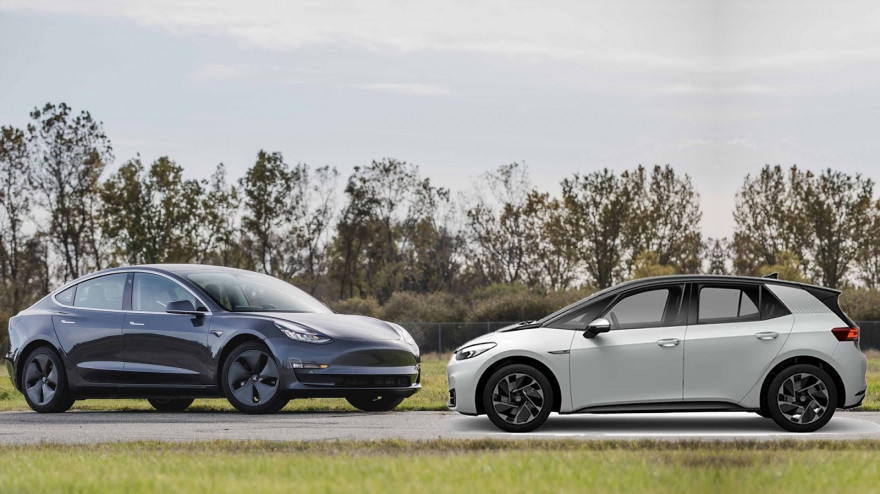 Tesla Model3 e VW ID3 já tem autonomia de 550 kms sem recarregamento.jpg