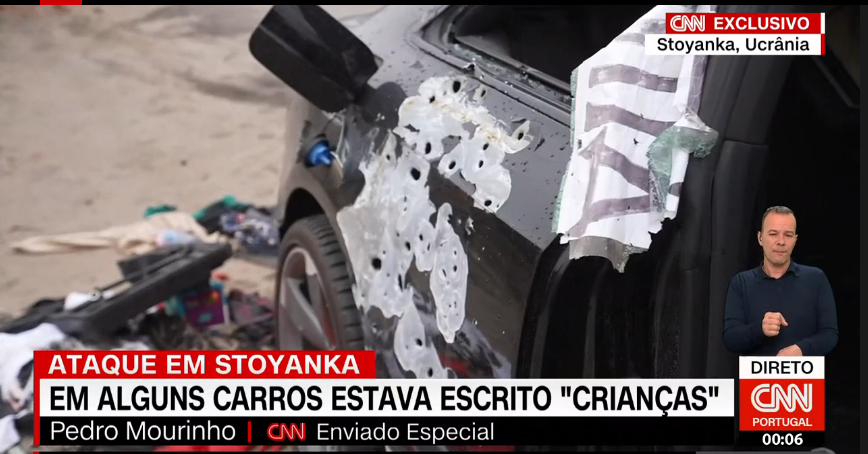 Stoyanka - Em alguns carros estava escrito crianças.PNG