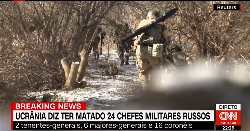 Ucrânia diz ter matado 24 chefes militares russos.PNG