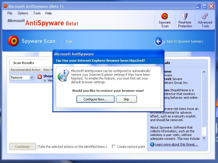 051106 10.04h Spyware ShopAtHome Restore browser....PNG